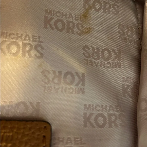 Michael Kors Tan Leather Handbag Crossbody - Picture 10 of 12